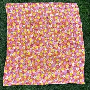 Vintage Floral Tablecloth